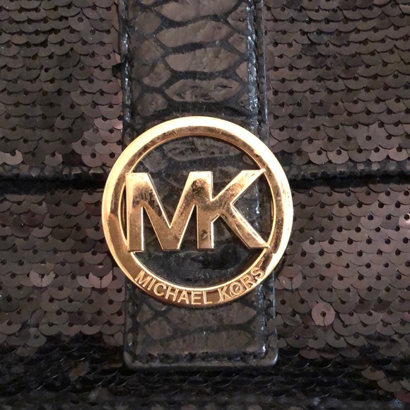 Sequin Michael Kors purse - Picture 3 of 7